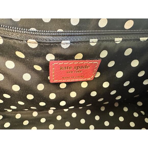 Kate Spade Pink Gold Wicker Picnic Basket Purse Mint Condition - Picture 9 of 12